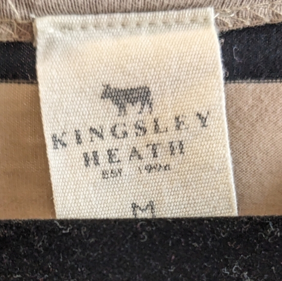 Kingsley Heath lagenlook style  boho tunic size med. Striped - Picture 6 of 9